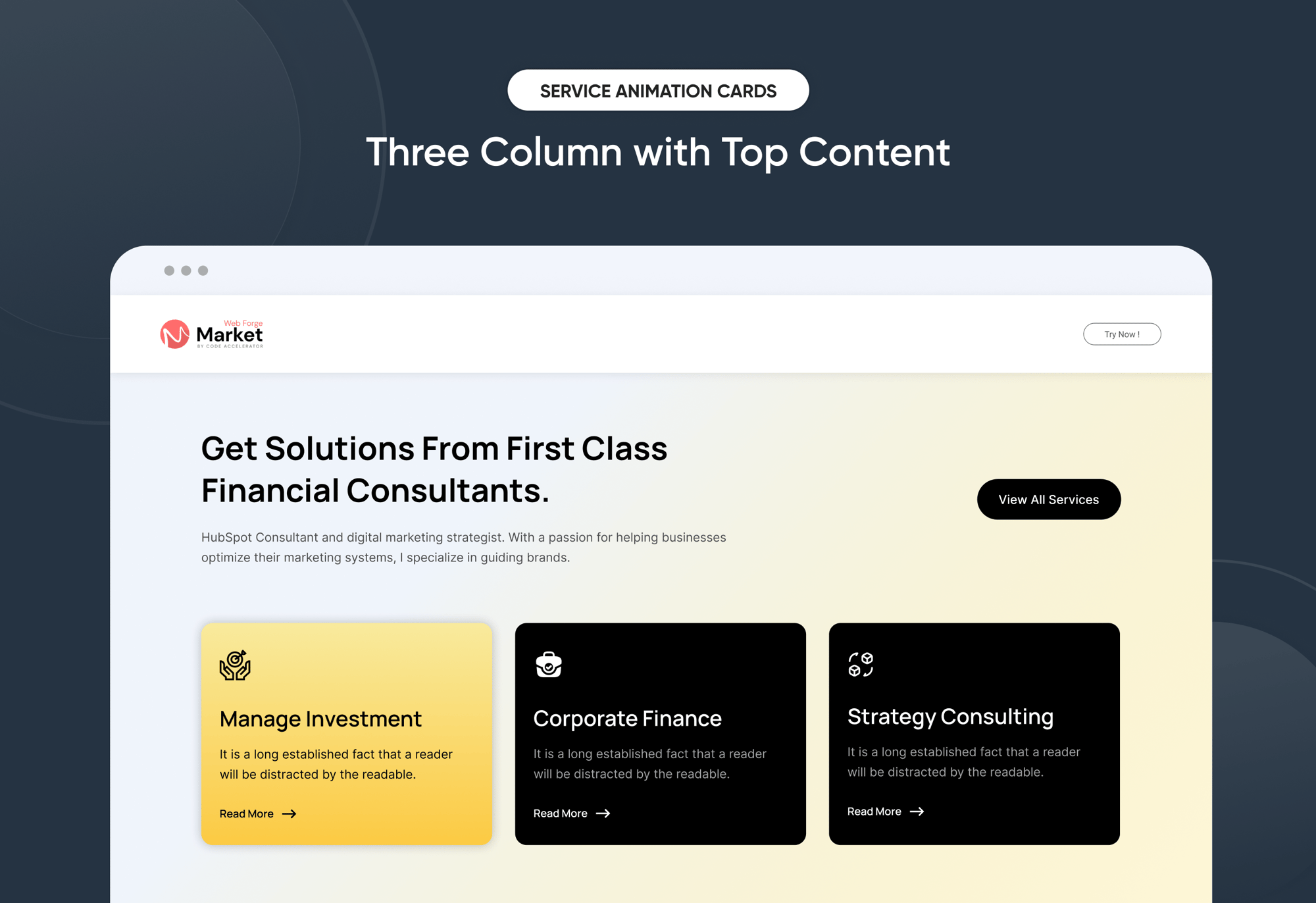 Two Column Content with Right Image