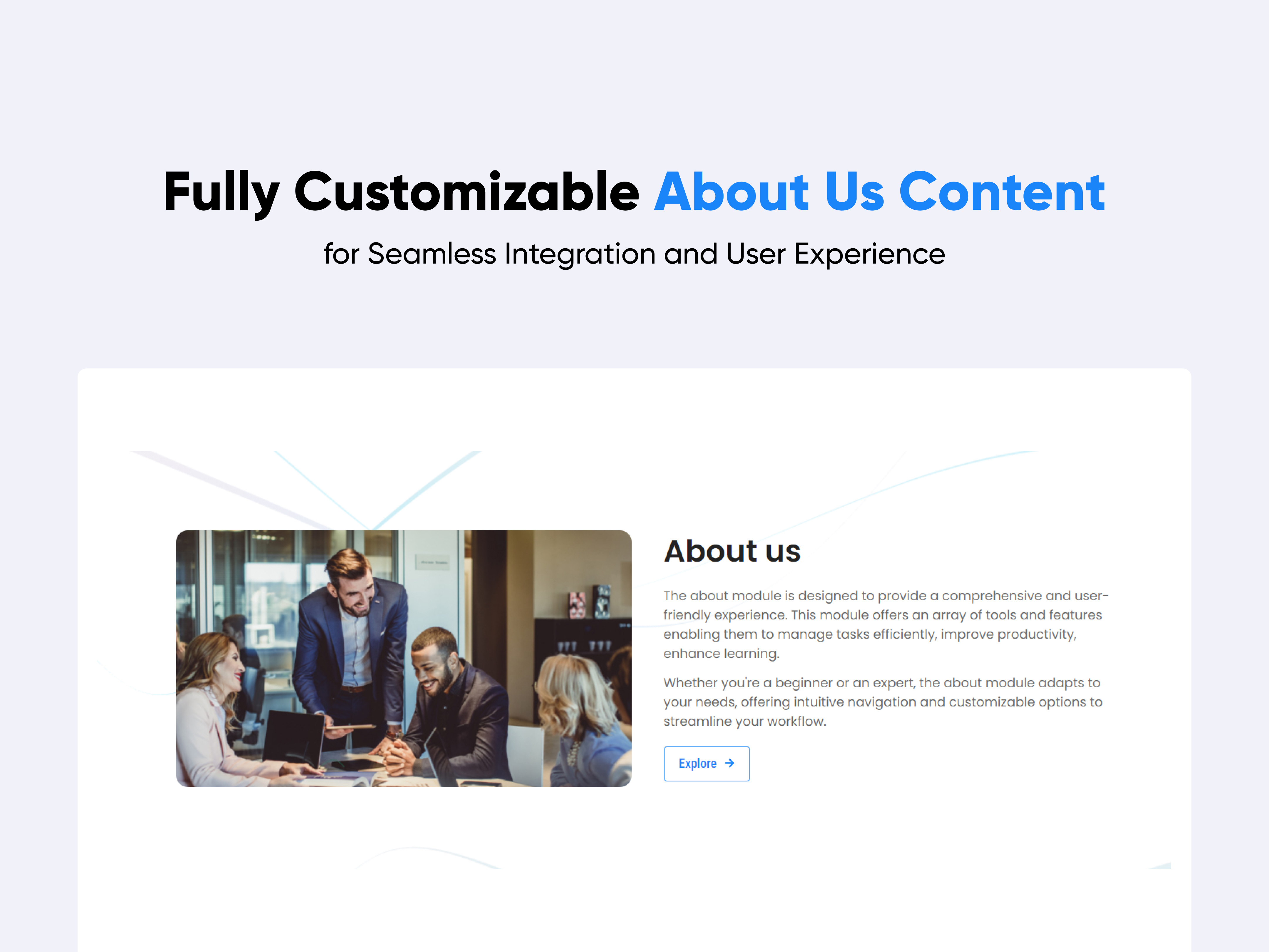 About Us Content