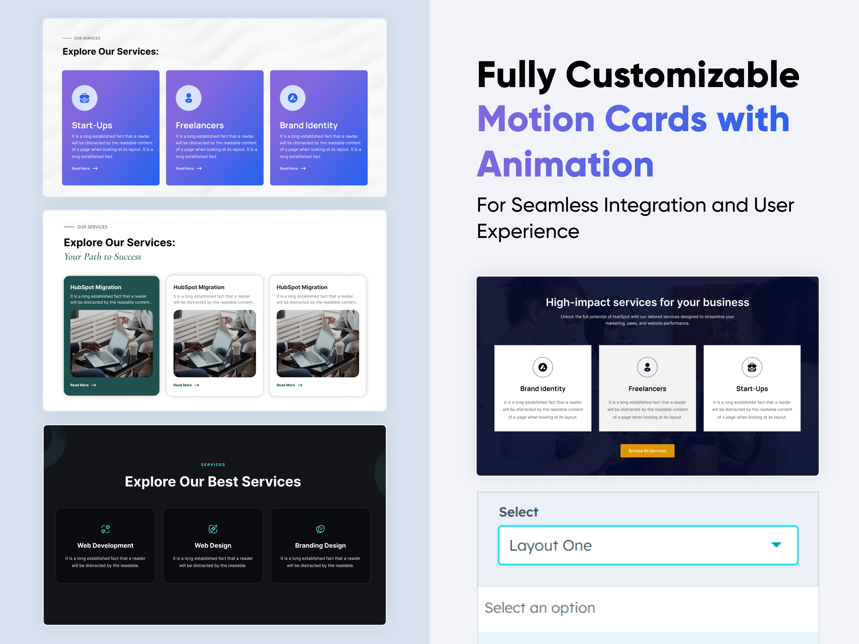 Motion Cards