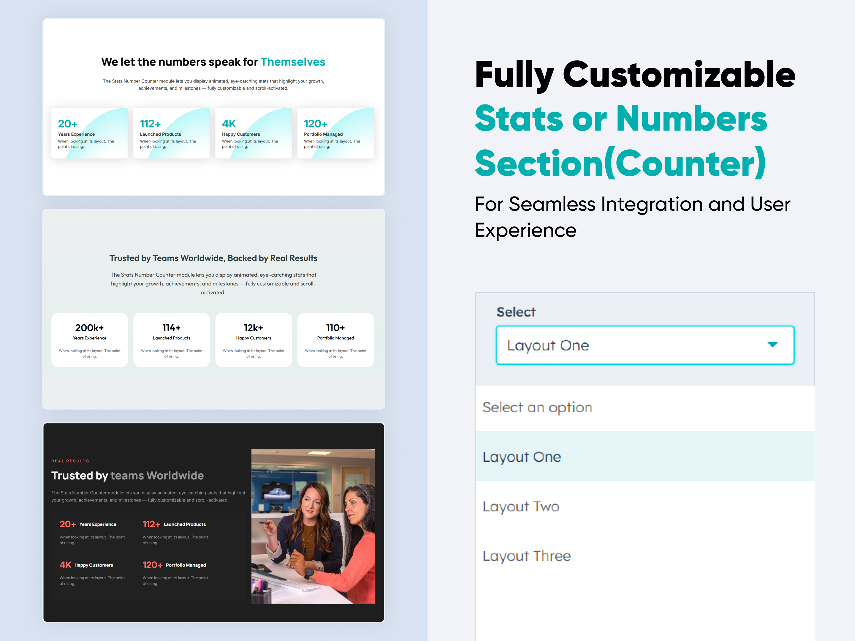 Stats Number Counter