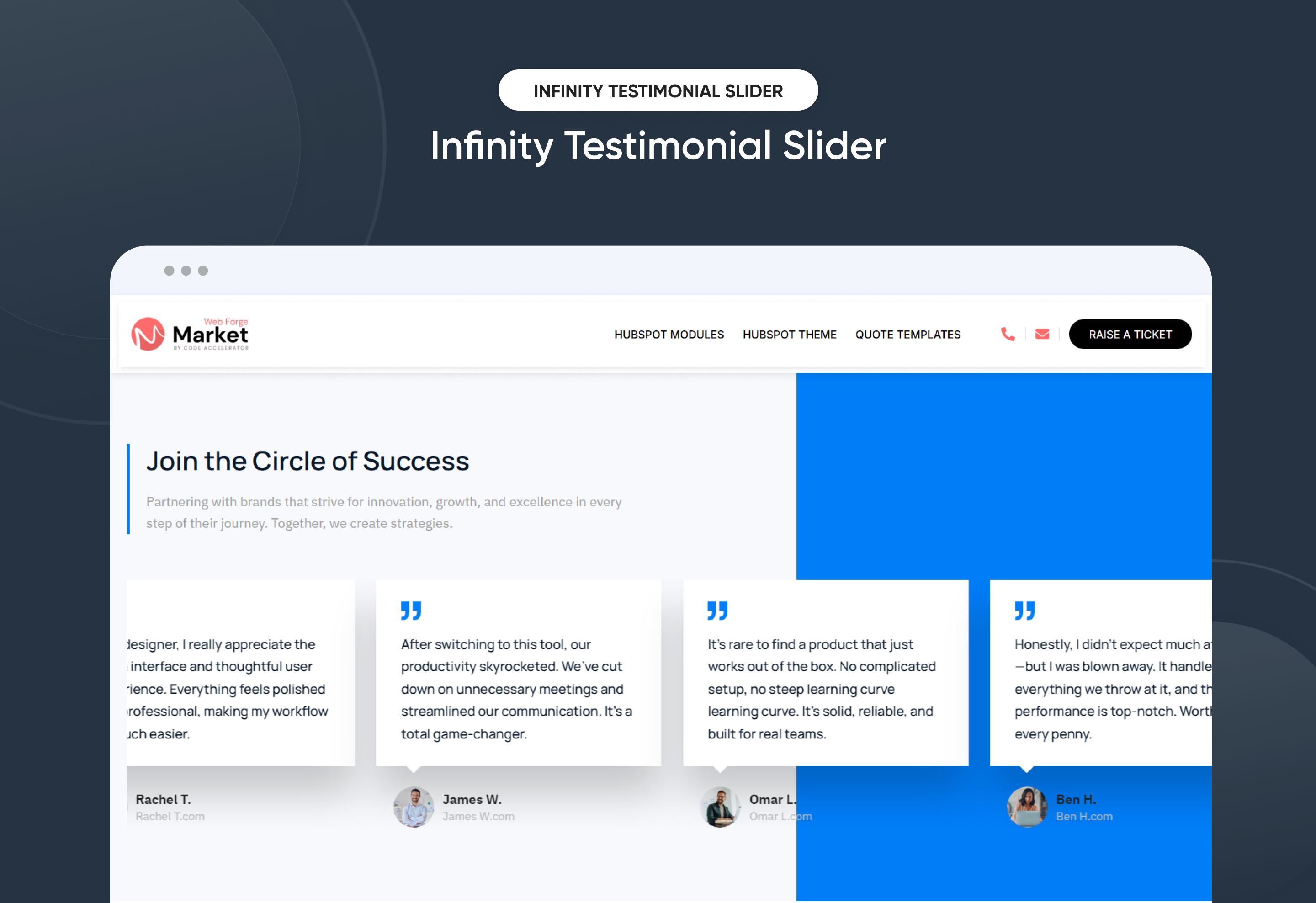 Three Column With Hover Effect