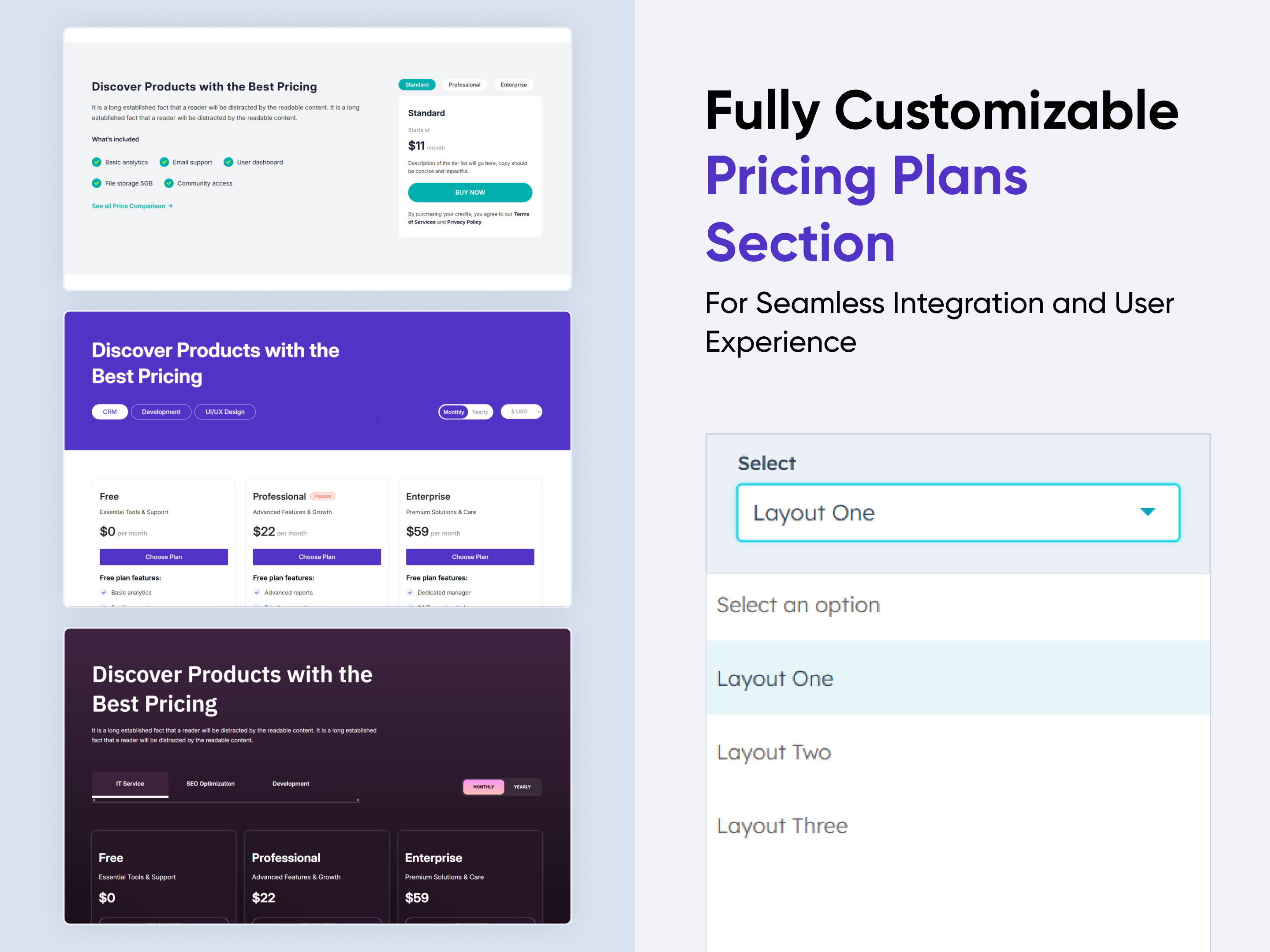 Pricing Plans Premium