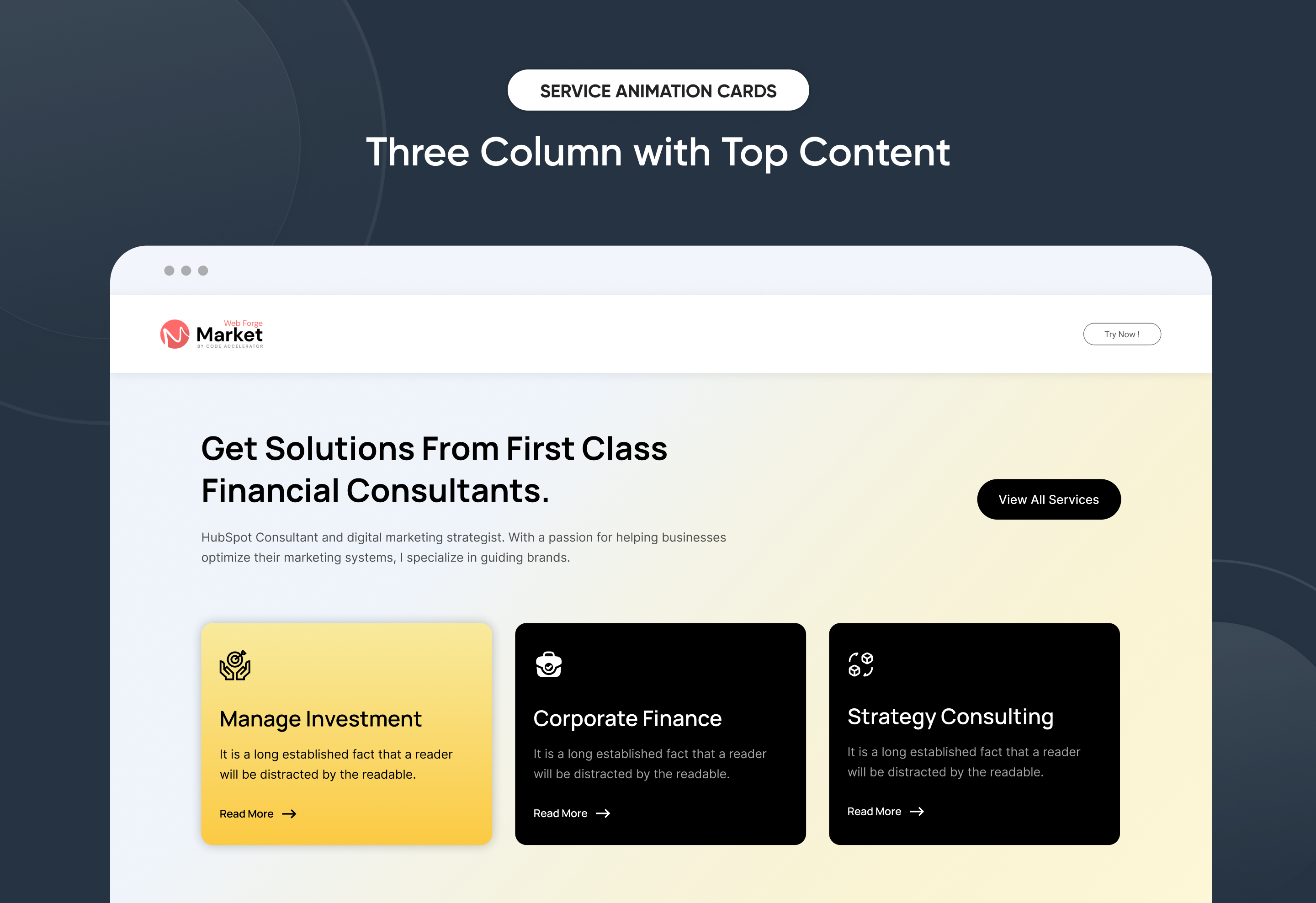 Two Column Content with  Right Image